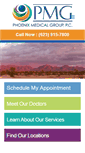 Mobile Screenshot of phoenixmedicalgroup.com