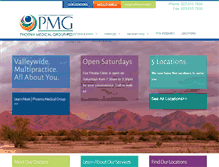 Tablet Screenshot of phoenixmedicalgroup.com